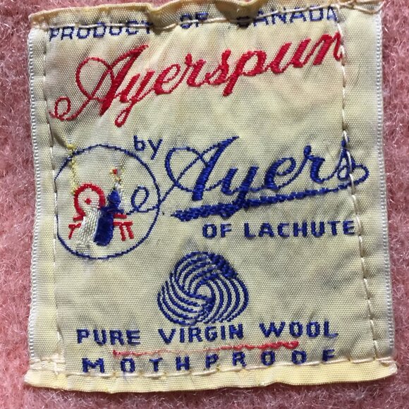VINTAGE AYERSPUN by AYERS WOOL DOUBLE SIZE BLANKETS - Picture 7 of 7